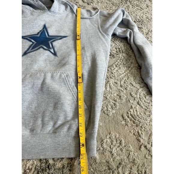 Dallas Cowboys Authentic Unisex Gray Hoodie Sz. Medium - Picture 9 of 9